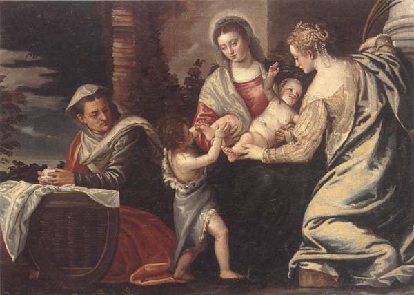 The Mystic marriage of saint catherine